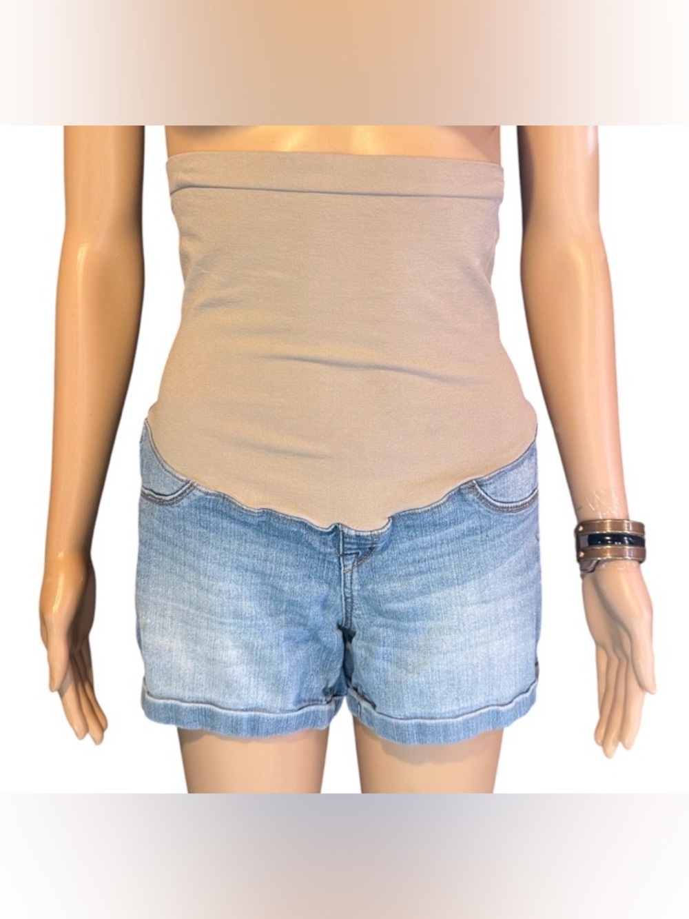 💰BOGO FREE Ava & Alex Maternity Jean Shorts